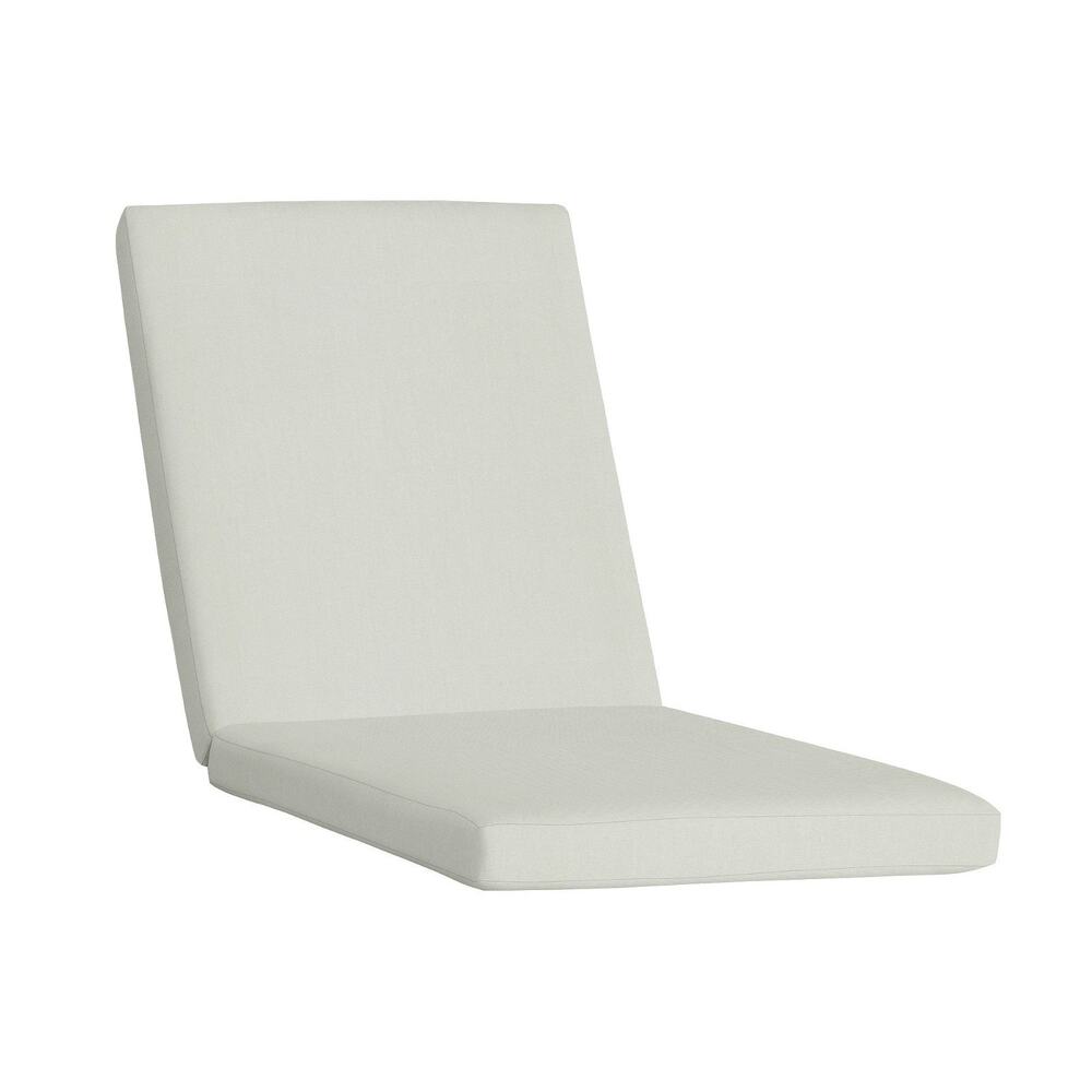 Pottery Barn Universal Single Chaise Lounge Outdoor Furniture Cover White Patio